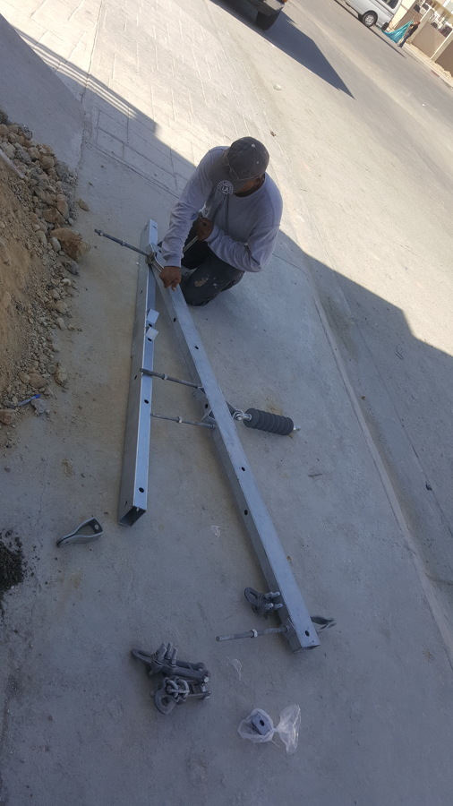 se empiesan a preparar las cruzetas