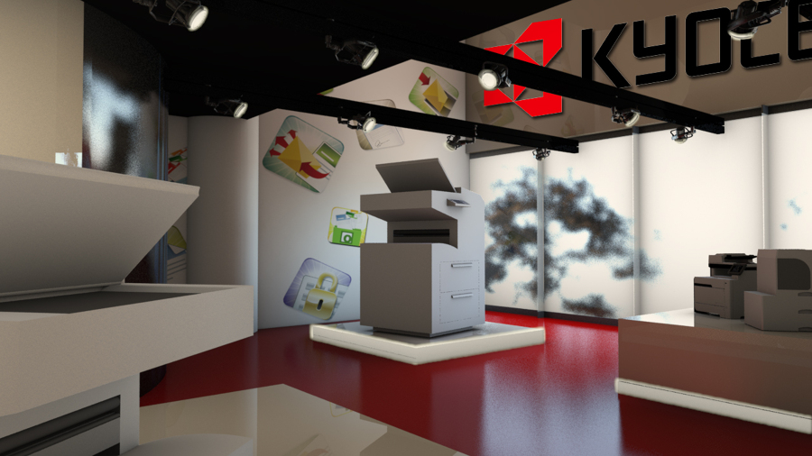Showroom Kyocera Monterrey