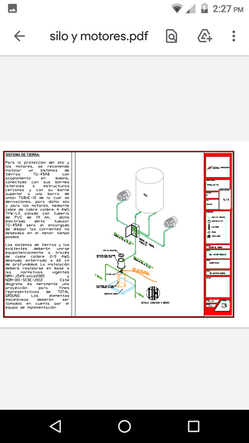Silo y motores