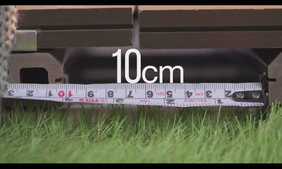 Soportes entre duela a nivel del piso