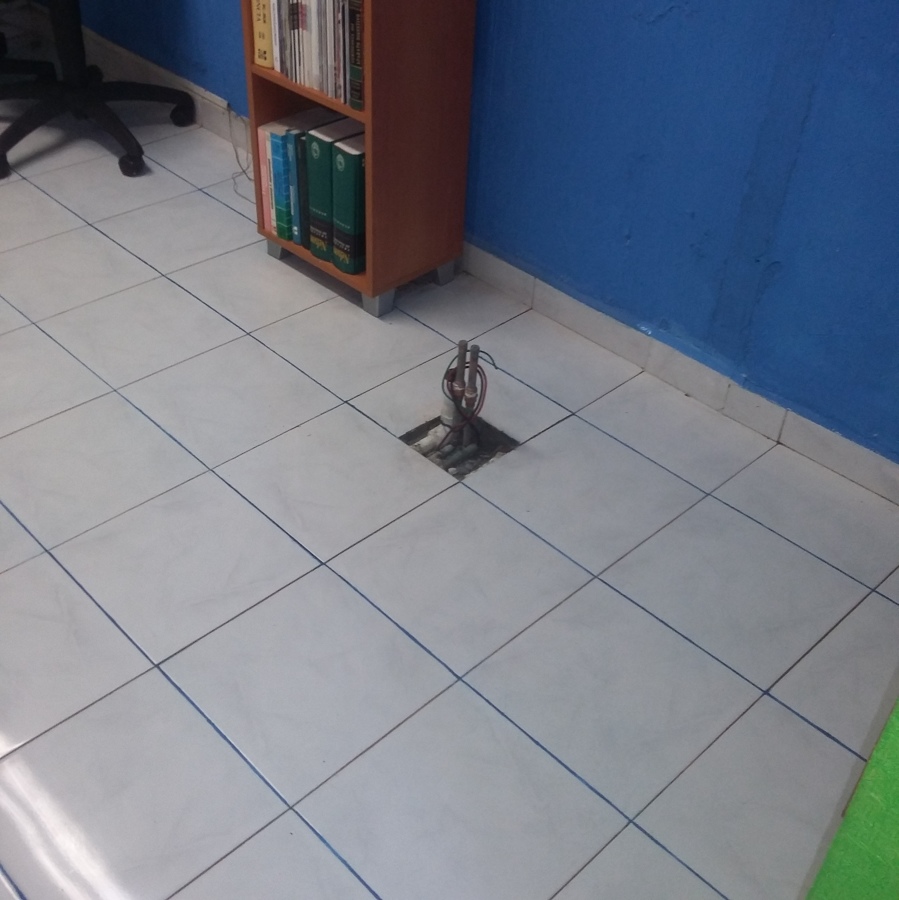 Suministro de agua aire y luz 