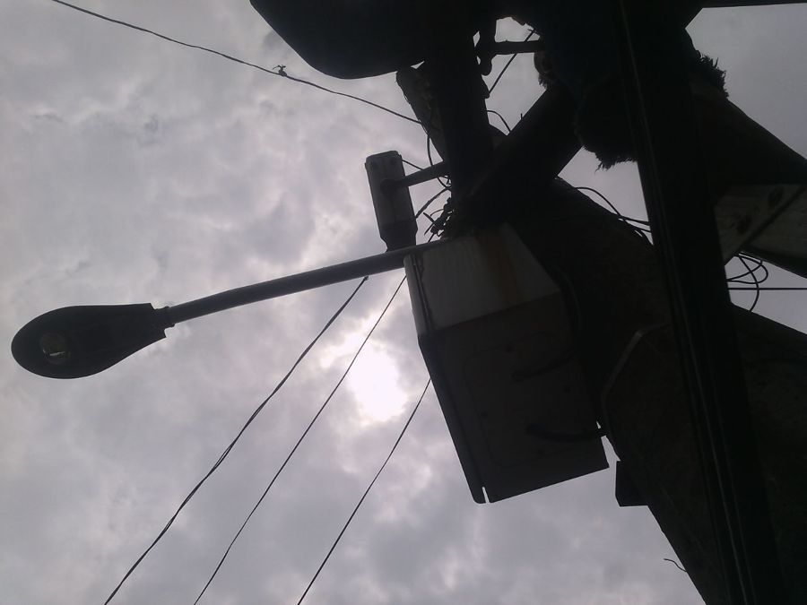 Tablero control de alumbrado publico