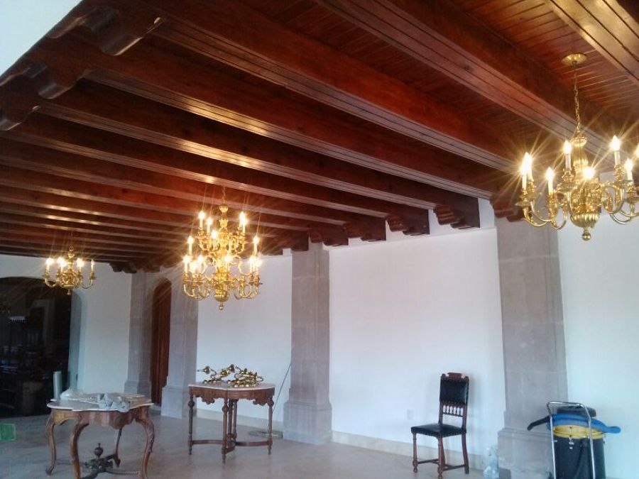 Techo comedor "torres" terminado 