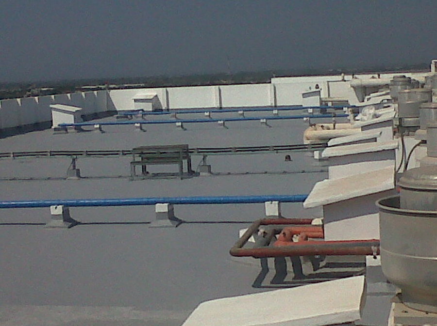 TERMINADO DE TRABAJO DE IMPERMEABILIZACION