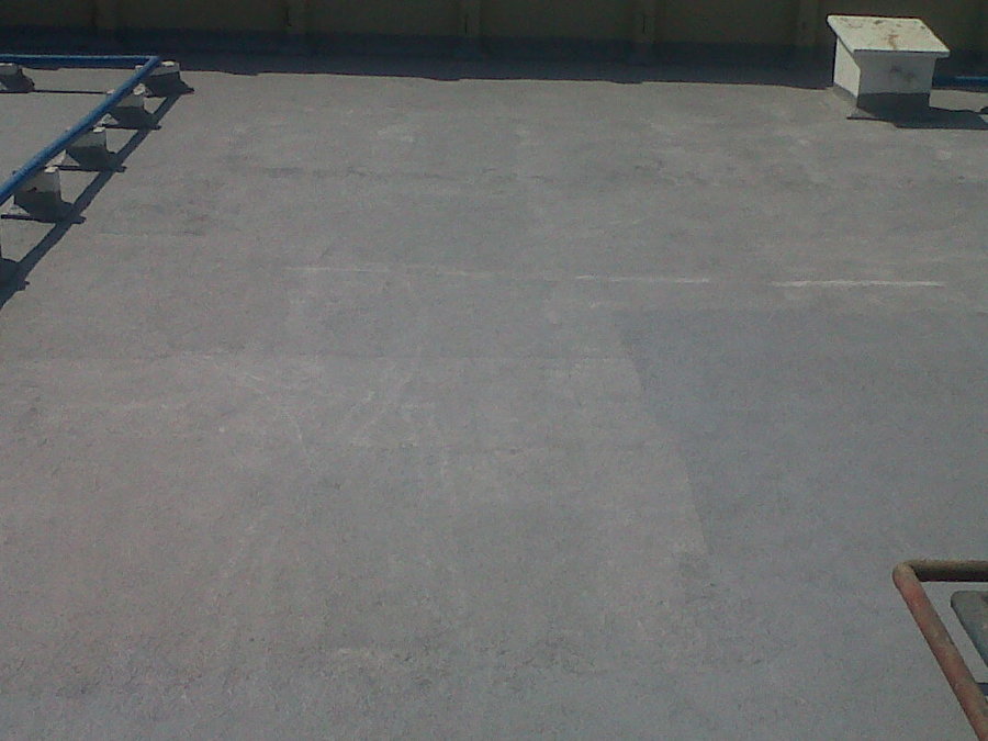 TERMINADO DE TRABAJO DE IMPERMEABILIZACION