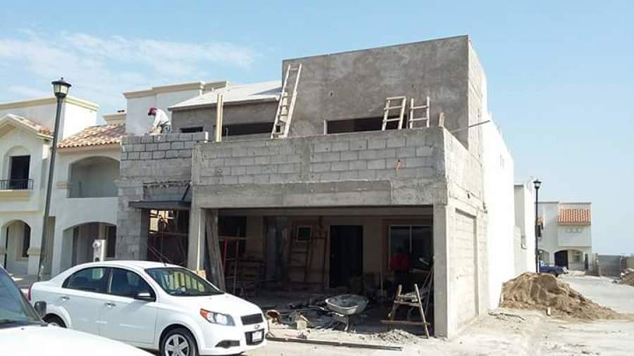 Terminando obra negra