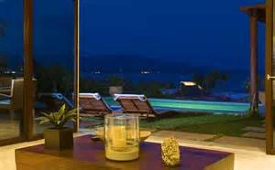 Terraza de villa