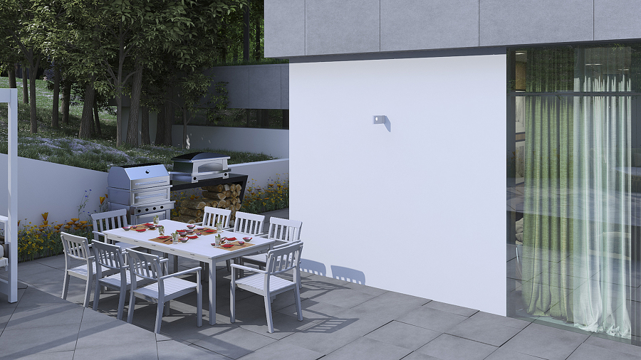 Terraza Ext. WR House