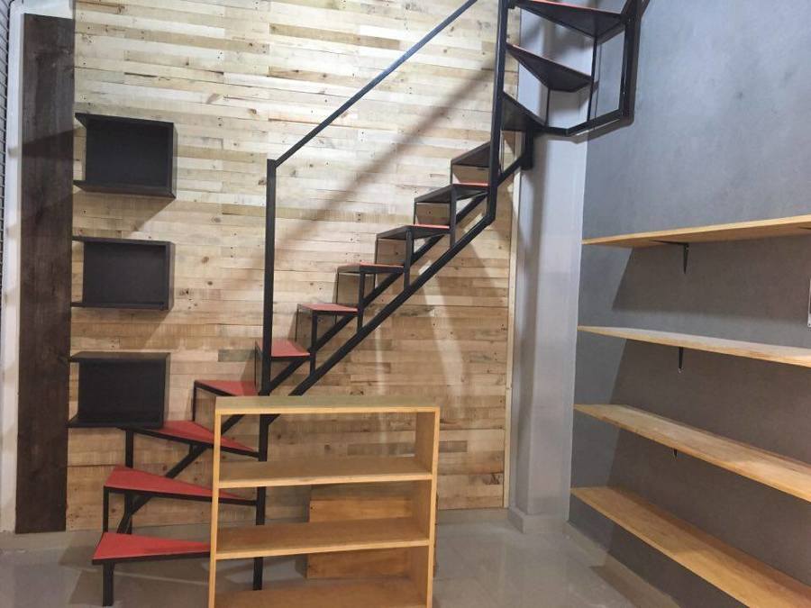 Tienda montada 