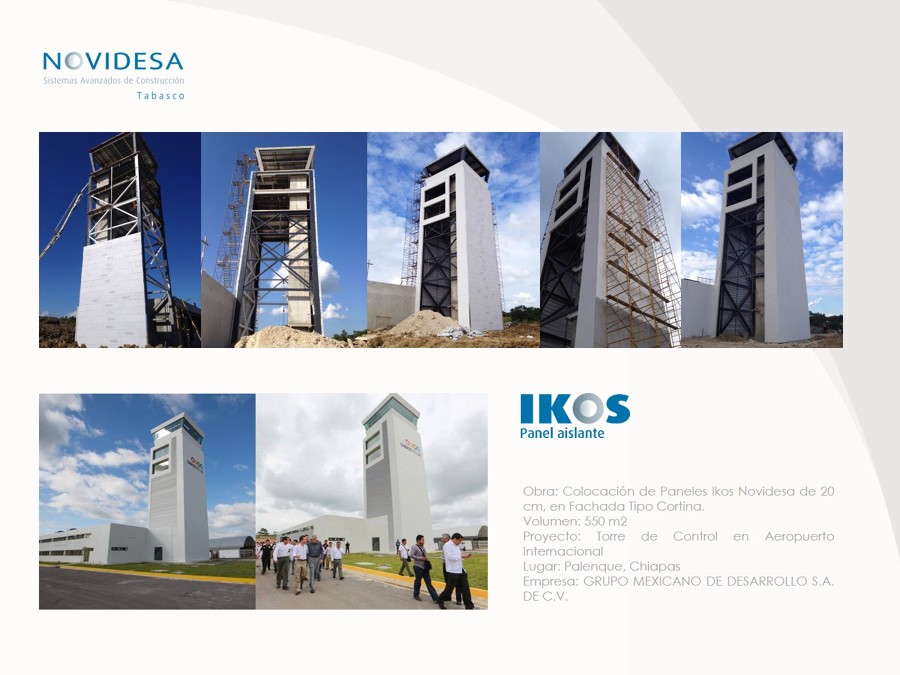 Torre de control Aeropuerto Internacional de Palenque Chiapas