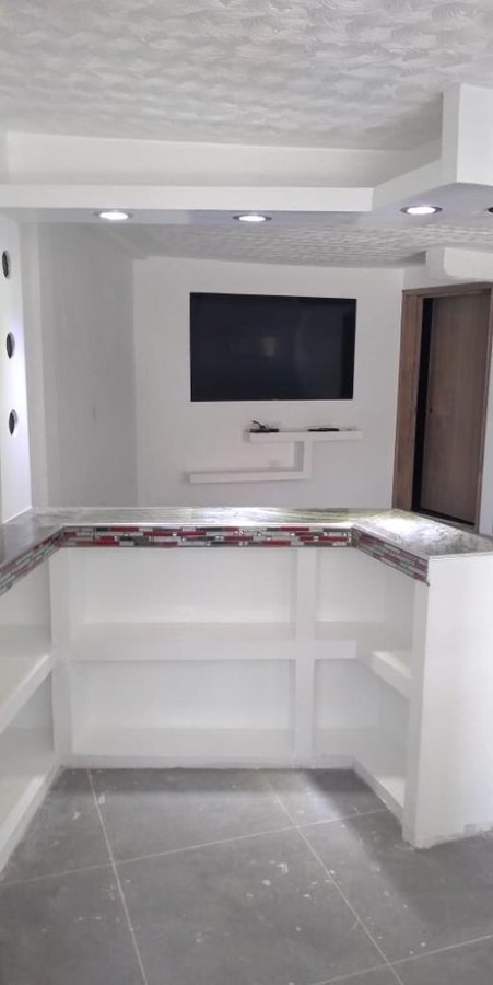 Mobiliario de Tablaroca-barra de Cocina | Ideas Remodelación Cocina