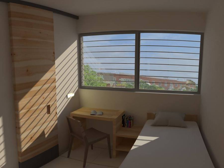 Ventaneria tipo 2 en habitaciones