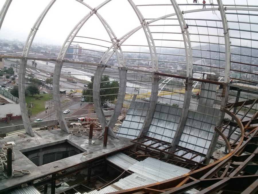 VISTA DE MONTAJE DE ESTRUCTURA