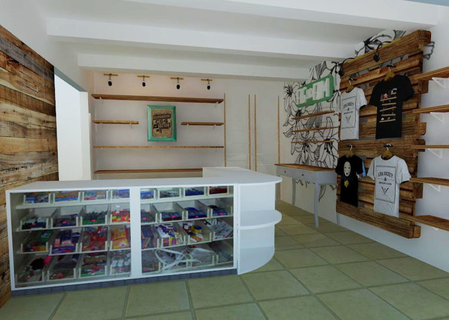 vista de tienda