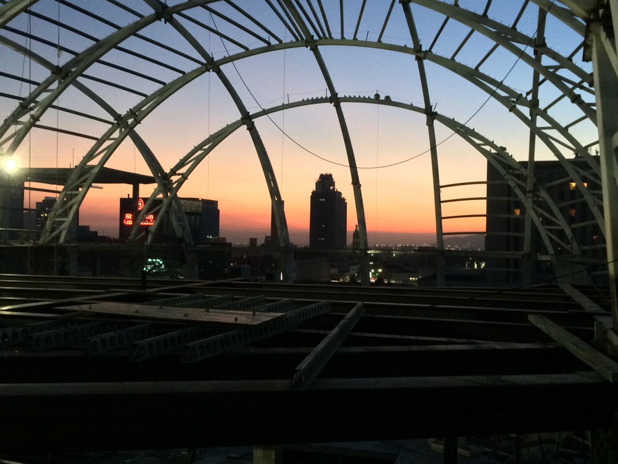 Vista del Atardecer desde las Alturas