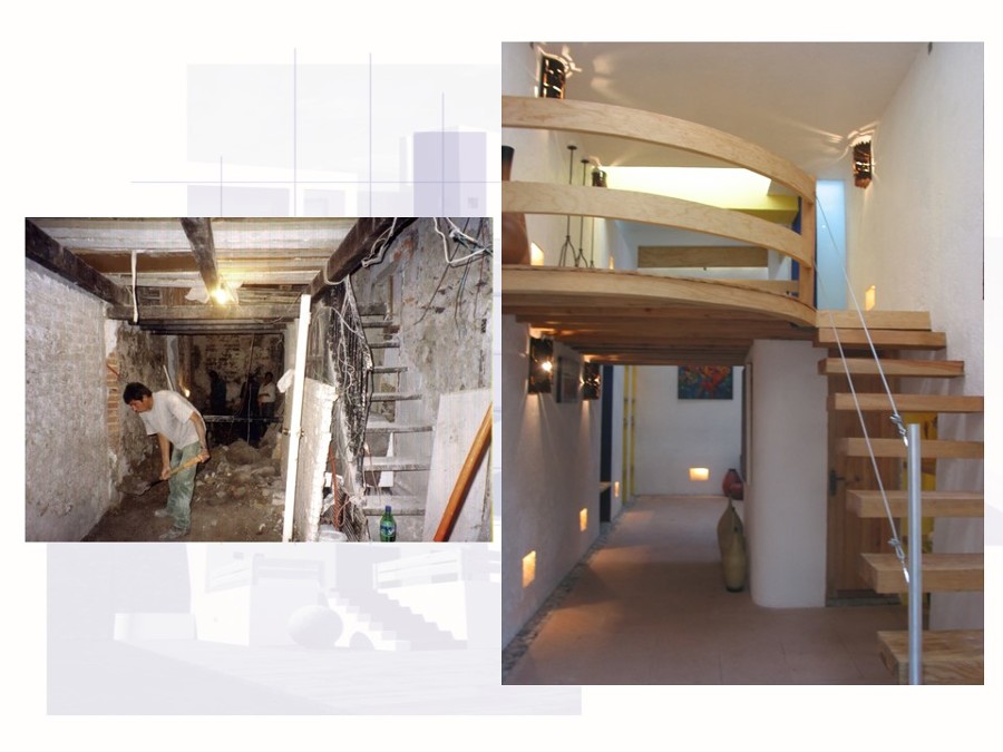 Vista desde acceso antes y despues