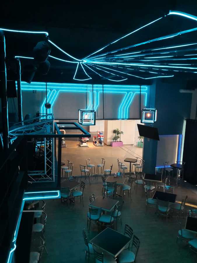 Vista desde la parte de zona VIP