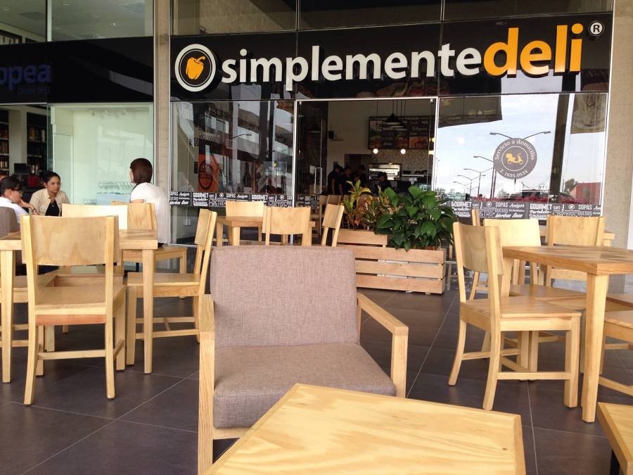 Vista desde la terraza Simplemente Deli La Rioja