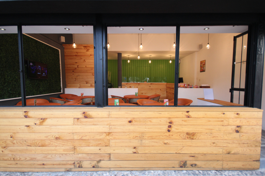 Vista hacia el interior