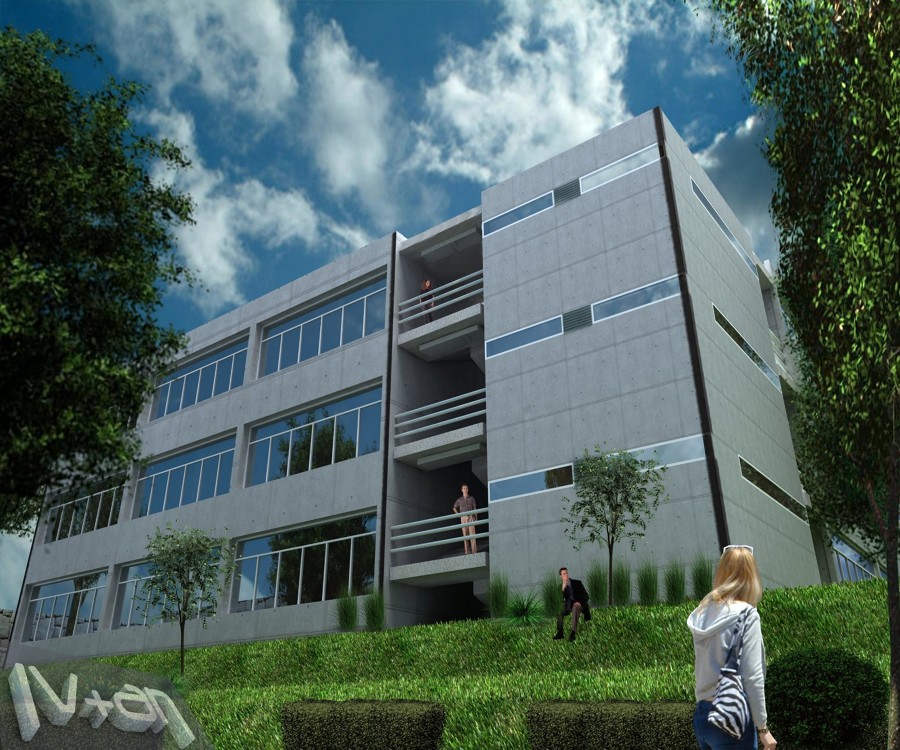 Vista Posterior Edificio Principal