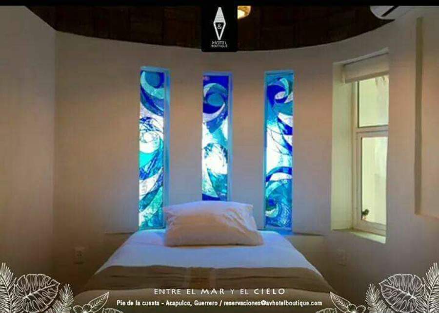 Vitrales emplomados.