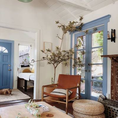 Puertas pintadas con chalk paint que te quitarán el habla