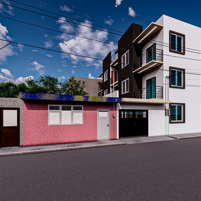 Edificio de Departamentos "Black Stone"