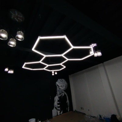 INSTALACION DE LUMINARIA FLOTANTE