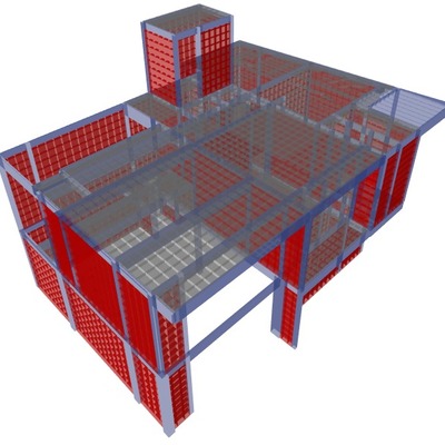 Proyecto estructural de vivienda unifamiliar "Casa Hernández-Mena