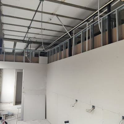 trabajos de tablaroca muro doble cara y plafon rigido $220 armado y forro apartir de 100m2 y $180m2 apartir de 300 m2