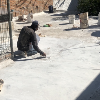 varios, impermeabilización de restaurante o sole mio, ejecución de baños publicos en parque tangamanga 1, concreto en casetas