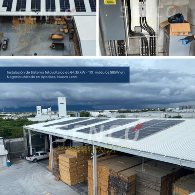 Instalación de Sistema fotovoltaico COMERCIAL