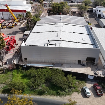 Construcción de nave industrial en Jurica, Qro.