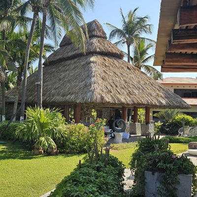 Diseño y construcción de palapa