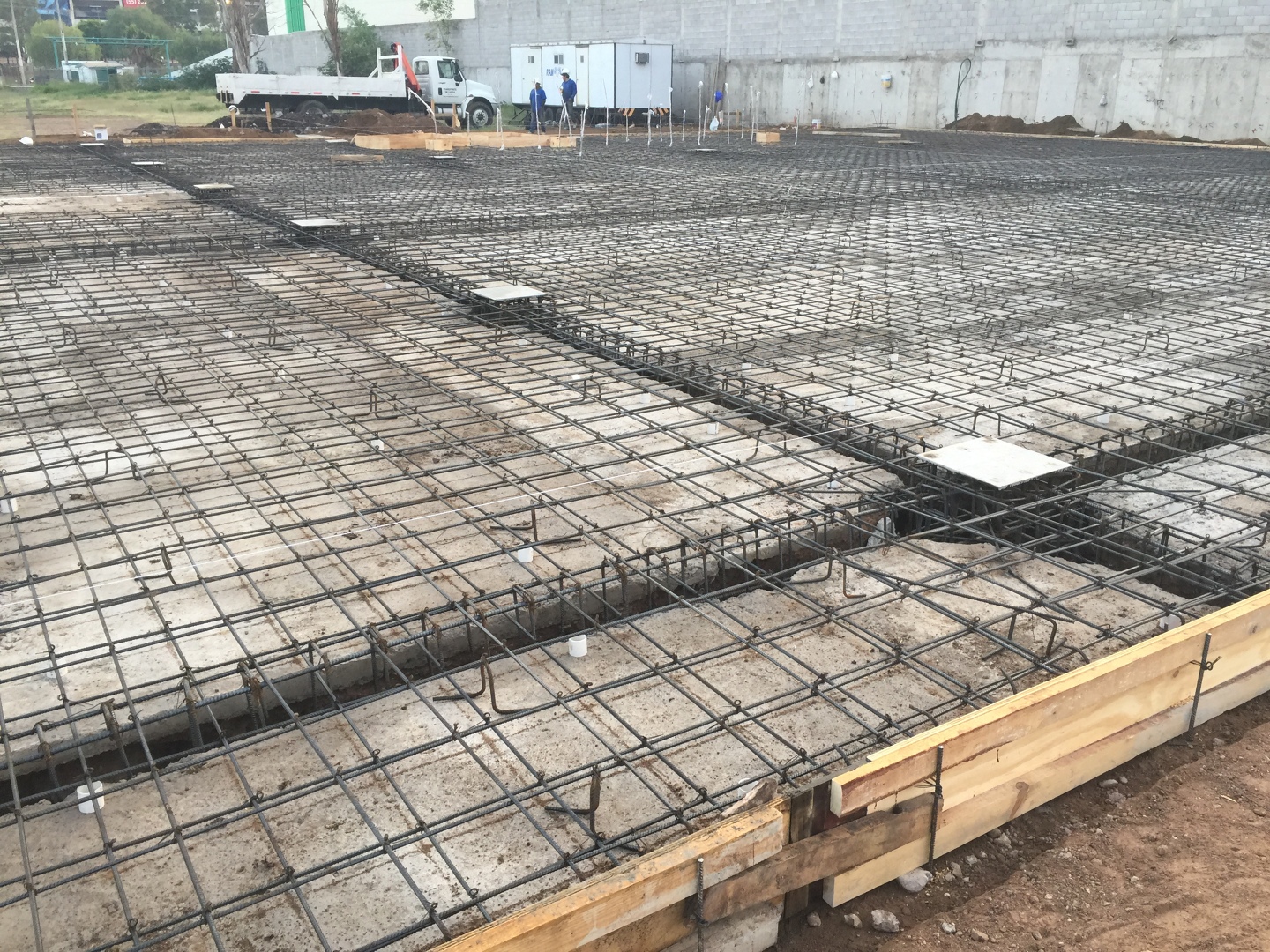Armado de Losa de Cimentación
