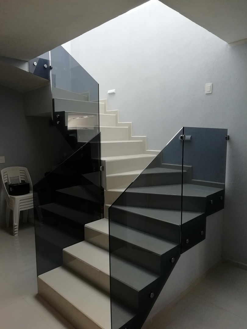 Barandal de vidrio templado coló filtrasol