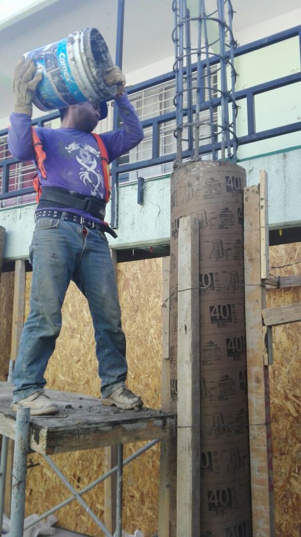 Colado de castillos para Arcotecho