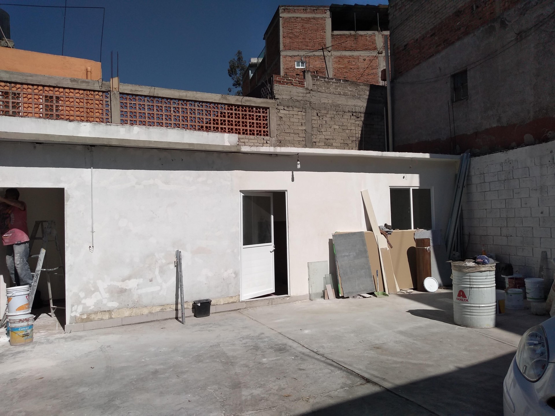 Foto antes de iniciar trabajos
