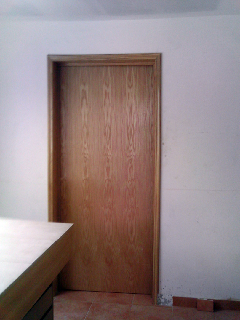 Puerta tambor con marcos