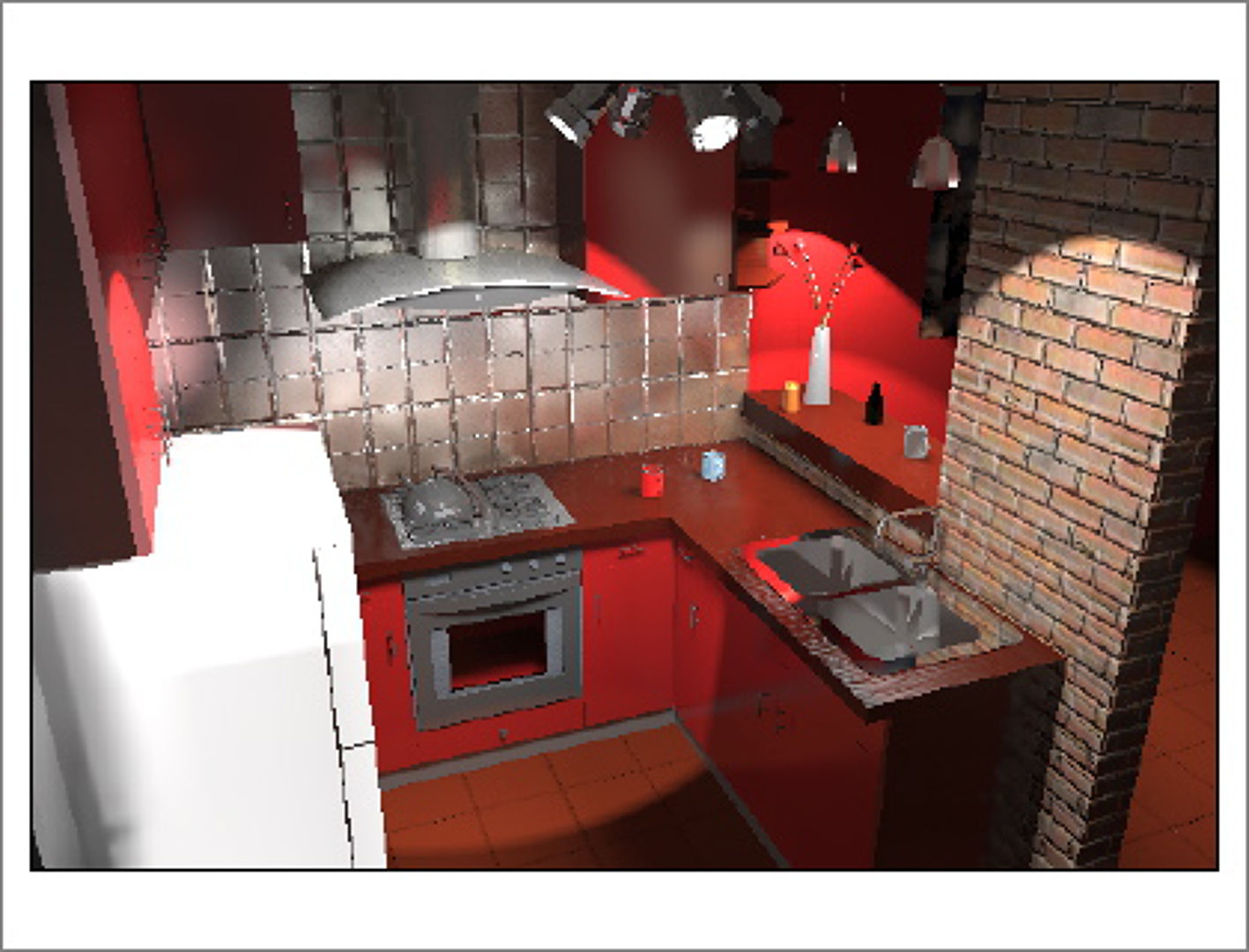 Remodelación de Cocina vista 1.