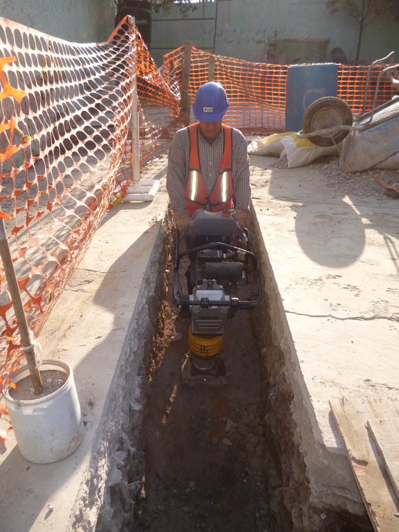 Compacto de Material Relleno