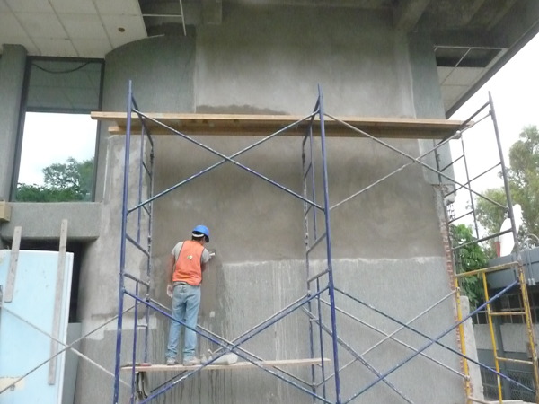 Aplanado del muro