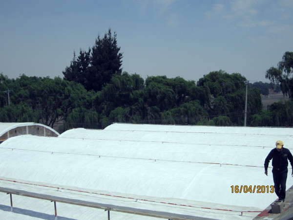 Aplicación de Impermeabilizante Acrílico