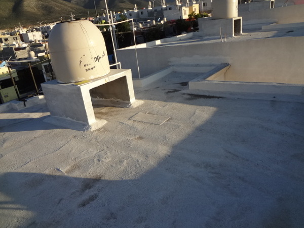 AREA DE TINACO ANTES DE PONER IMPERMEABILIZANTE NUEVO