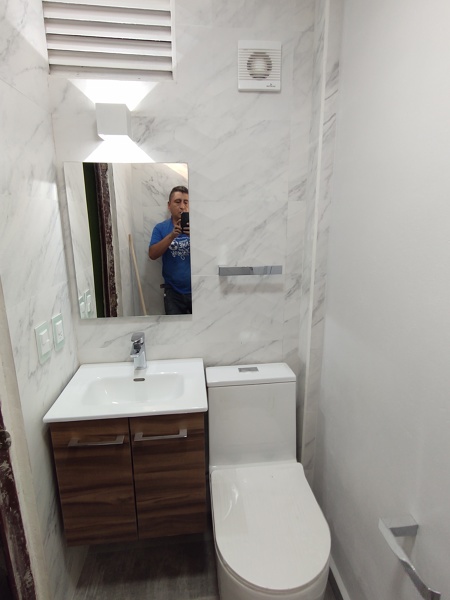 Baño terminado