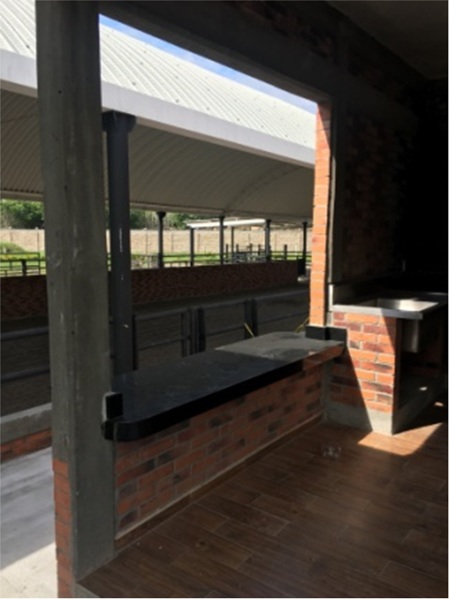 barra de cocina en mirandilla