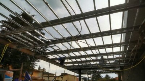 Foto: Casi Terminada la Cubierta de Mantenimiento Preventivo