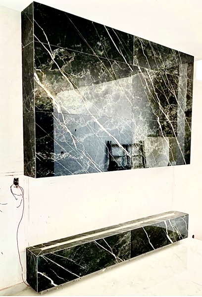 Chimenea ecológica en proceso