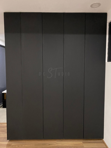 Closet puertas color negro-interior Tzalam