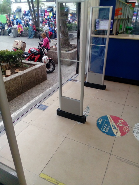 Colocación de equipos detectores